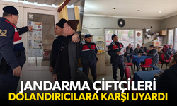 Jandarma çiftçileri dolandırıcılara karşı uyardı