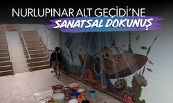 Nurlupınar alt geçidi sanatla güzelleşti