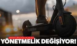 Elektrikli skuter yönetmeliği değişiyor!