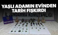 Yaşlı adamın evinden tarih fışkırdı