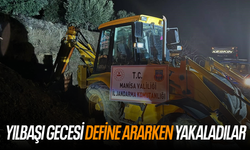 Yılbaşı gecesi define ararken yakaladılar