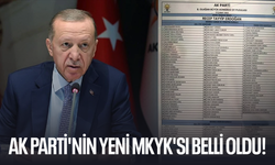 AK Parti'nin yeni MKYK'sı belli oldu!