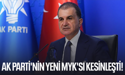 Ömer Çelik duyurdu: AK Parti'nin yeni MYK'sı kesinleşti!