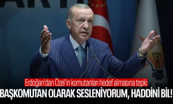 Erdoğan'dan Özel'in komutanları hedef almasına tepki!