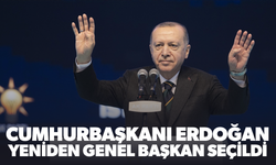 Cumhurbaşkanı Erdoğan yeniden Genel Başkan seçildi