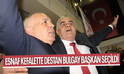 Esnaf Kefalette Destan Bulgay Başkan Seçildi