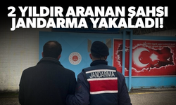 2 yıldır aranan şahıs jandarma tarafından yakalandı