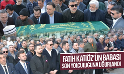 AK Partili Fatih Katıöz, babasını son yolculuğuna uğurladı