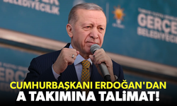 Cumhurbaşkanı Erdoğan'dan A Takımına talimat!