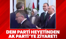 DEM Parti heyetinin AK Parti'ye ziyareti 2 saat sürdü!