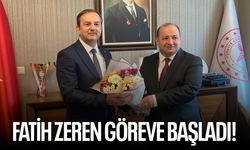 Fatih Zeren göreve başladı!