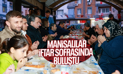 Yunusemre’de ilk iftar sofrası Karaköy’de kuruldu