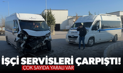 Manisa'da işçi servisleri kaza yaptı! 19 işçi yaralı