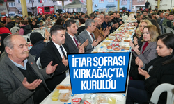 Büyükşehirden Kırkağaç’ta iftar sofrası