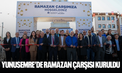 Yunusemre’de Ramazan Çarşısı kuruldu