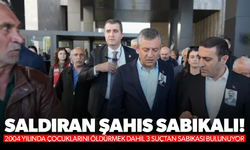 Özgür Özel'e saldıran kişinin kimliği belli oldu! Şahıs sabıkalı çıktı