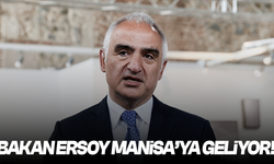 Kültür ve Turizm Bakanı Mehmet Nuri Ersoy Manisa’ya Geliyor