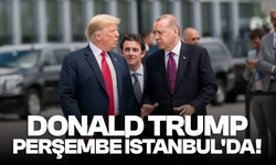 ABD Başkanı Donald Trump Perşembe günü İstanbul'da!