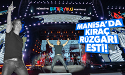 Kıraç şarkılarıyla Manisalıları mest etti