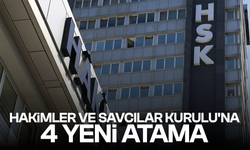 Hakimler ve Savcılar Kurulu'na 4 yeni üye atandı