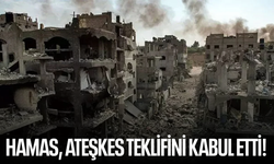 Gazze'de tarihi adım! Hamas, ateşkes teklifini kabul etti!