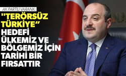 AK Partili Varank'tan "Terörsüz Türkiye" vurgusu