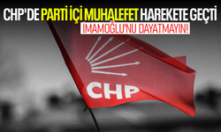 CHP'de parti içi muhalefet harekete geçti: İmamoğlu'nu dayatmayın!