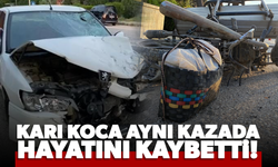 Manisa'da sepetli motosiklet kazası! 2 ölü 1 yaralı