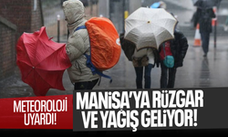 Manisa’ya rüzgar ve yağış geliyor!