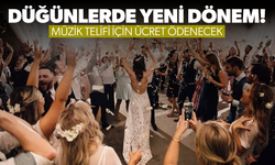 Düğünlerde yeni dönem! Müzik telifi için ücret ödenecek