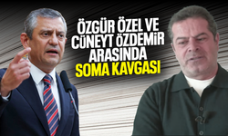 Özgür Özel ve Cüneyt Özdemir arasında Soma kavgası