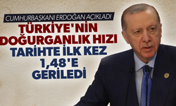 Cumhurbaşkanı Erdoğan: Türkiye'nin doğurganlık hızı tarihte ilk kez 1,48'e geriledi