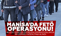 Bakan Yerlikaya açıkladı! Manisa'da FETÖ'ye operasyon!