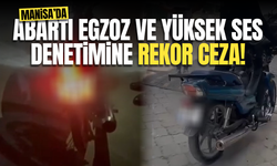 Abartı egzoz ve yüksek ses denetimine rekor ceza!