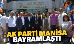 AK Parti Manisa İl Başkanlığı’nda Bayramlaşma Programı Düzenlendi