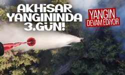 Akhisar yangını 3'üncü gününde devam ediyor