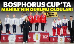 Bosphorus Cup’tan Manisa'ya 3 Altın Madalya