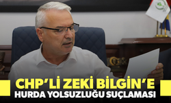 CHP’li Zeki Bilgin’e Hurda Yolsuzluğu Suçlaması