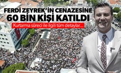 Başkan Zeyrek’i kurtarmak için zamanla yarışıldı... Cenazesine 60 bin kişi katıldı