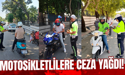 Manisa’da motosikletlilere ceza yağdı