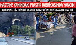 Plastik fabrikasında yangın: Dumanlar gökyüzünü kapladı