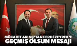 Mücahit Arınç'tan Ferdi Zeyrek'e geçmiş olsun mesajı