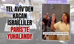 Tel Aviv'den kaçan İsrailliler Paris'te tepkiyle karşılandı!