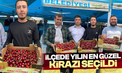 İlçede yılın en güzel kirazı seçildi