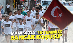 Manisa’da ‘15 Temmuz Sancak Koşusu’ yapıldı