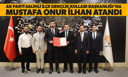 AK Parti Salihli İlçe Gençlik Kolları Başkanlığı'na, Mustafa Onur İlhan atandı