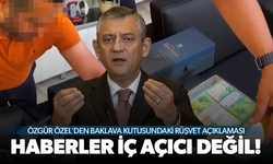 Özgür Özel, baklava kutusundaki rüşvetle ilgili konuştu: Haberler iç açıcı değil