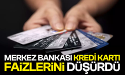 Faiz kararı sonrası Merkez Bankası kredi kartı faizlerini düşürdü