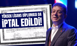 İmamoğlu'nun yüksek lisans diploması da iptal edildi!