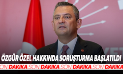 Özgür Özel hakkında soruşturma başlatıldı